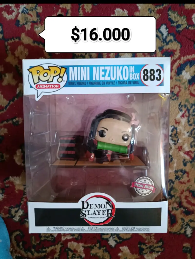 Figura Funko Pop Mini Nezuko Demon Slayer Edición Especial