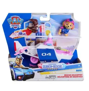 Helicóptero de Rescate Skye Paw Patrol con Figura - miniatura 1