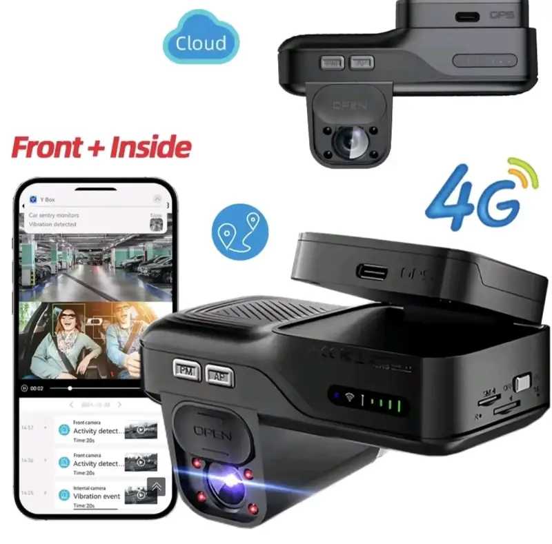 Cámara de Seguridad para Auto con GPS y 4G - 1