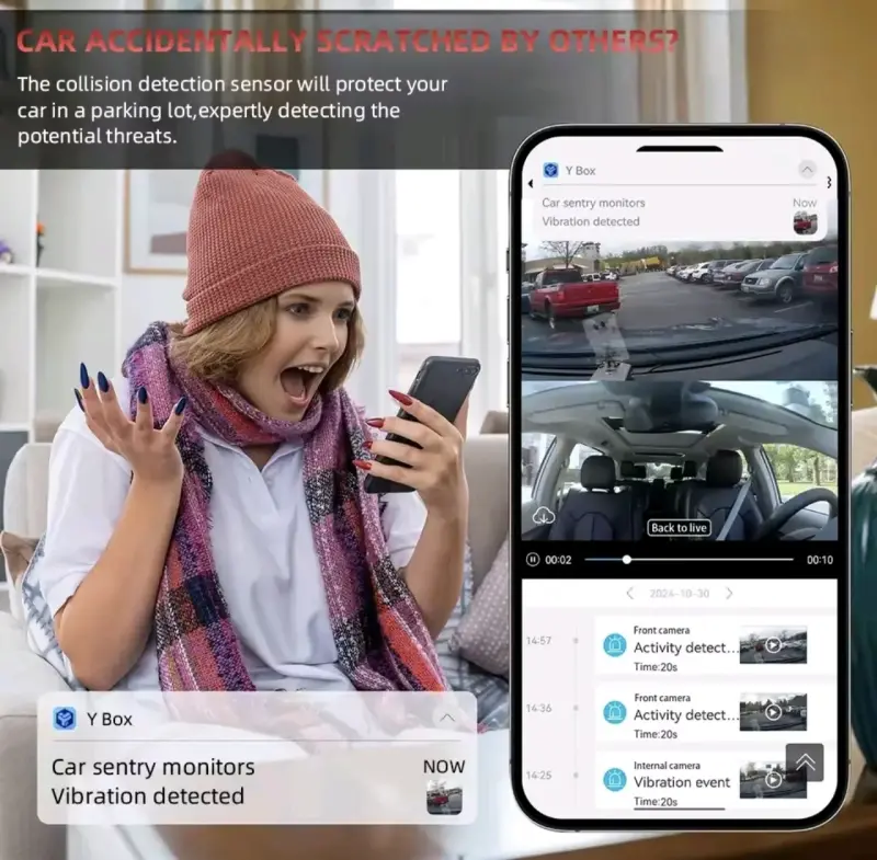 Cámara de Seguridad para Auto con GPS y 4G - 5