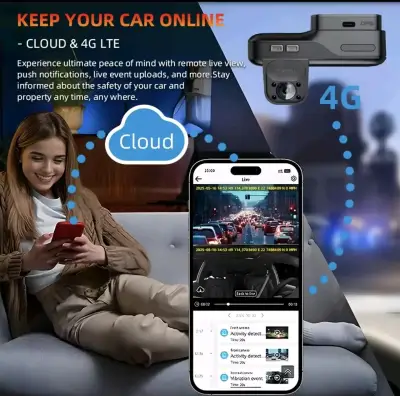 Cámara de Seguridad para Auto con GPS y 4G - miniatura 6