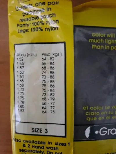 3 Pantys Last talla 3 reforzadas - miniatura 6