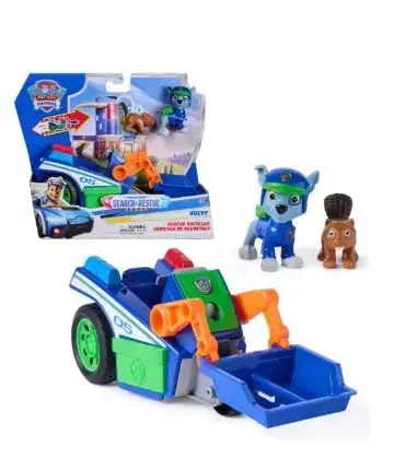 Vehículo de rescate Rocky Paw Patrol con figuras - miniatura 1