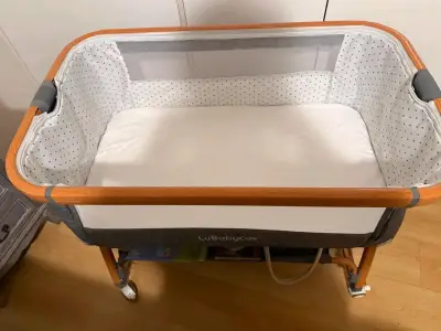 Cuna colecho LuBabycas con estructura de madera - miniatura 2