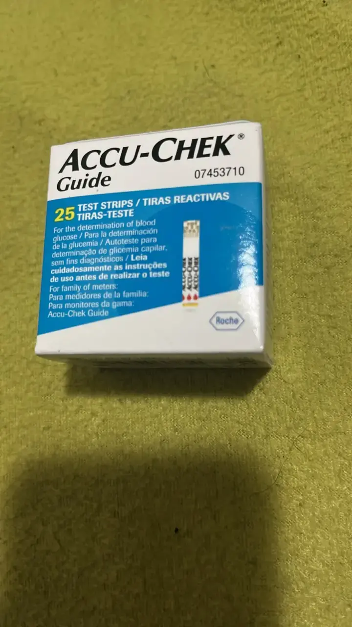 Tiras Reactivas Accu-Chek Guide 25 Unidades