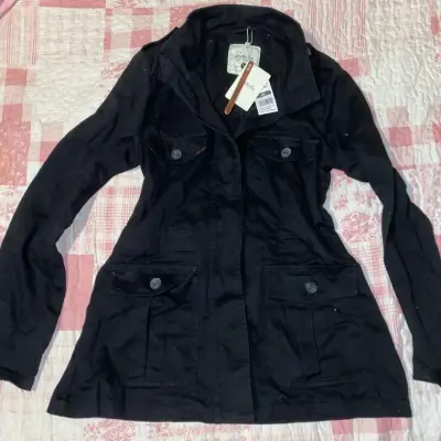 Chaqueta negra Sybilla con diseño mágico - miniatura 1