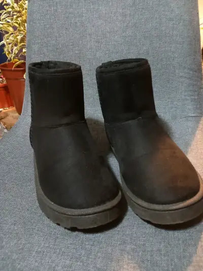 Botas negras de invierno para mujer - miniatura 1