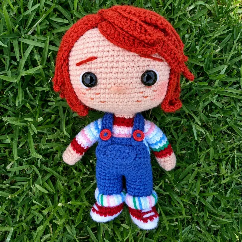 Muñeca de crochet hecha a mano - 2