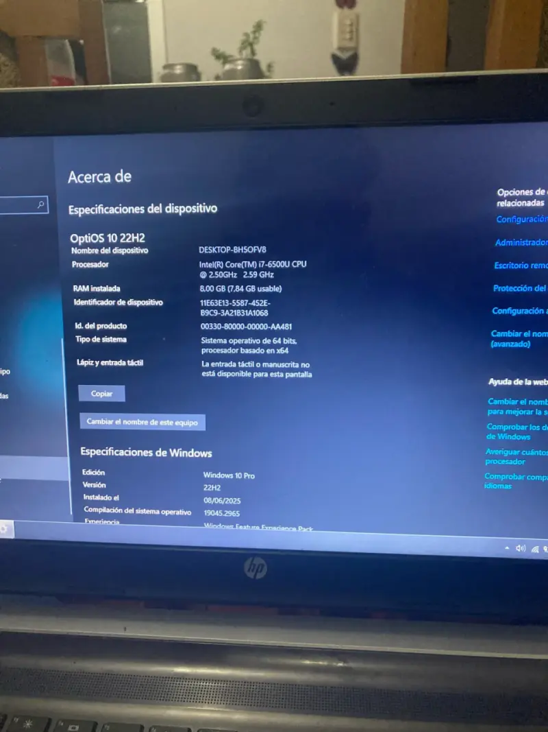Laptop HP Intel Core i7 - 5