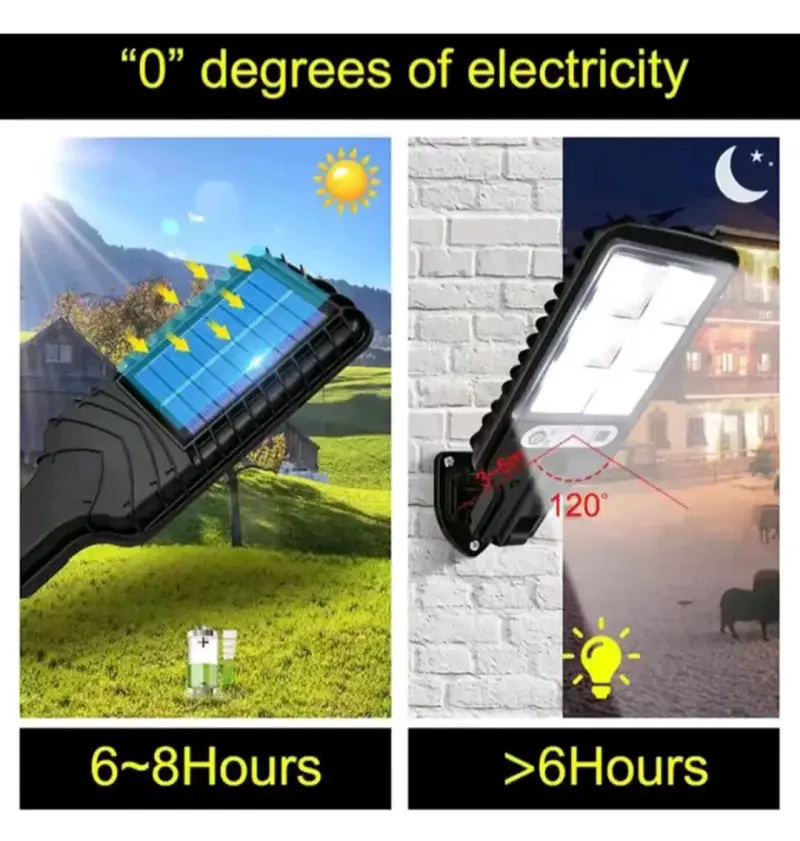 Luz solar LED con sensor de movimiento - 2