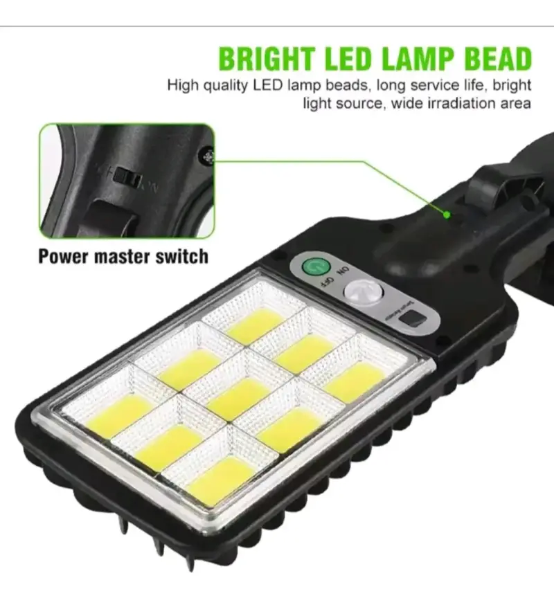 Luz solar LED con sensor de movimiento - 5