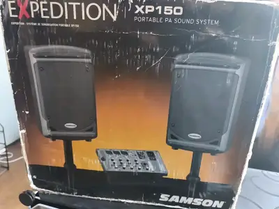 Sistema de sonido portátil Samson Expedition XP150 - miniatura 1