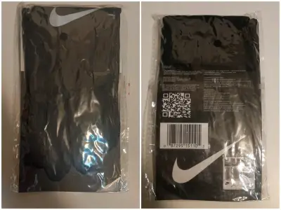 Guantes primera capa Nike negros para invierno - miniatura 4