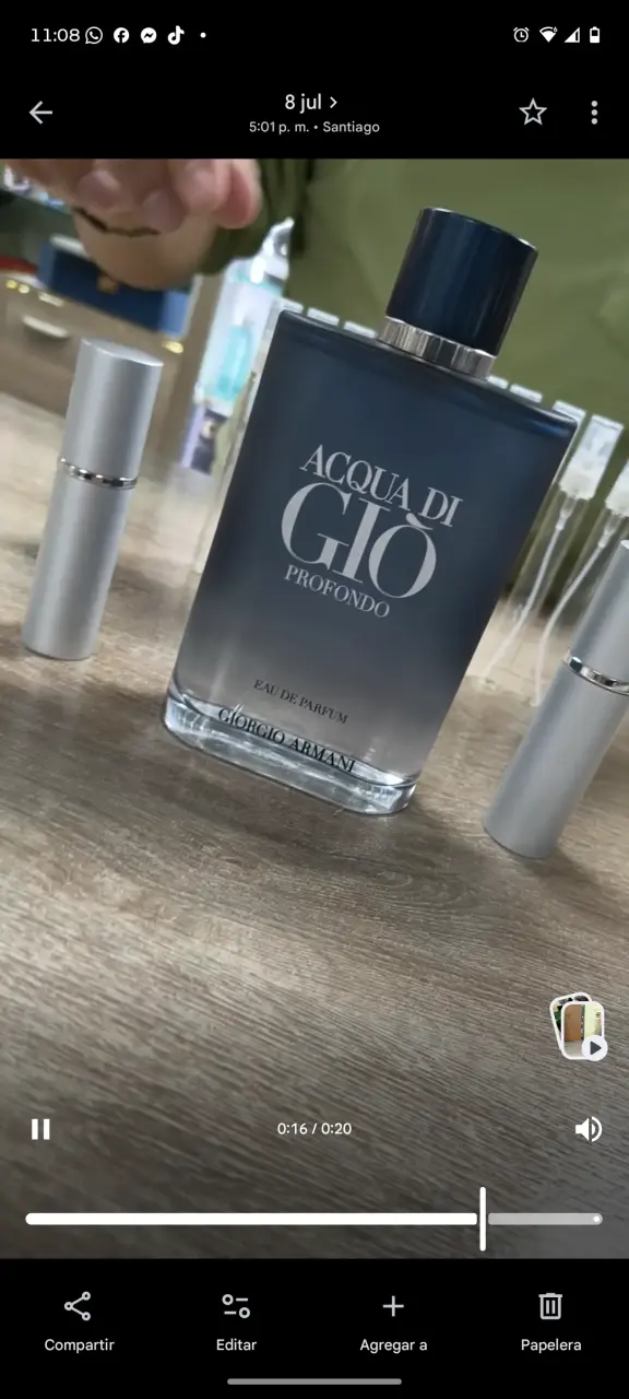 Decant 10ml Acqua di gio profondo - 2