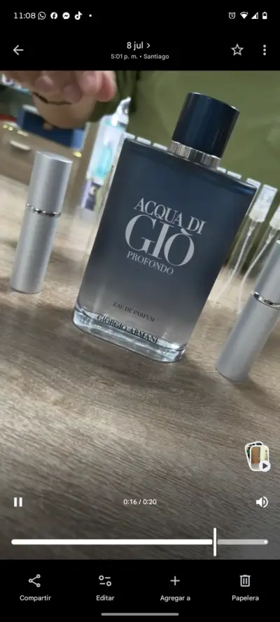 Decant 10ml Acqua di gio profondo - miniatura 2