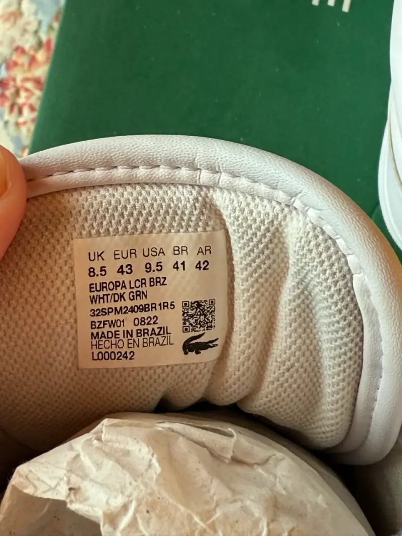Zapatillas blancas Lacoste modelo “Europa” - 6