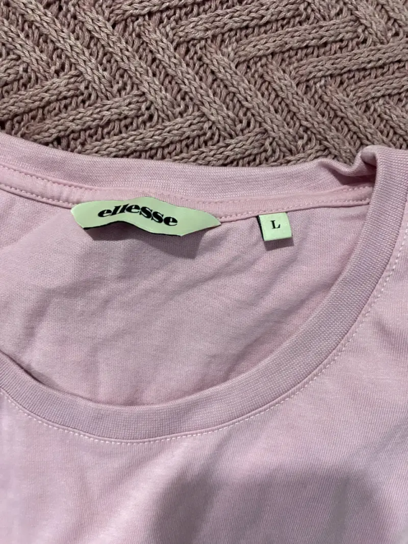 Polera Ellesse rosa talla L - 3