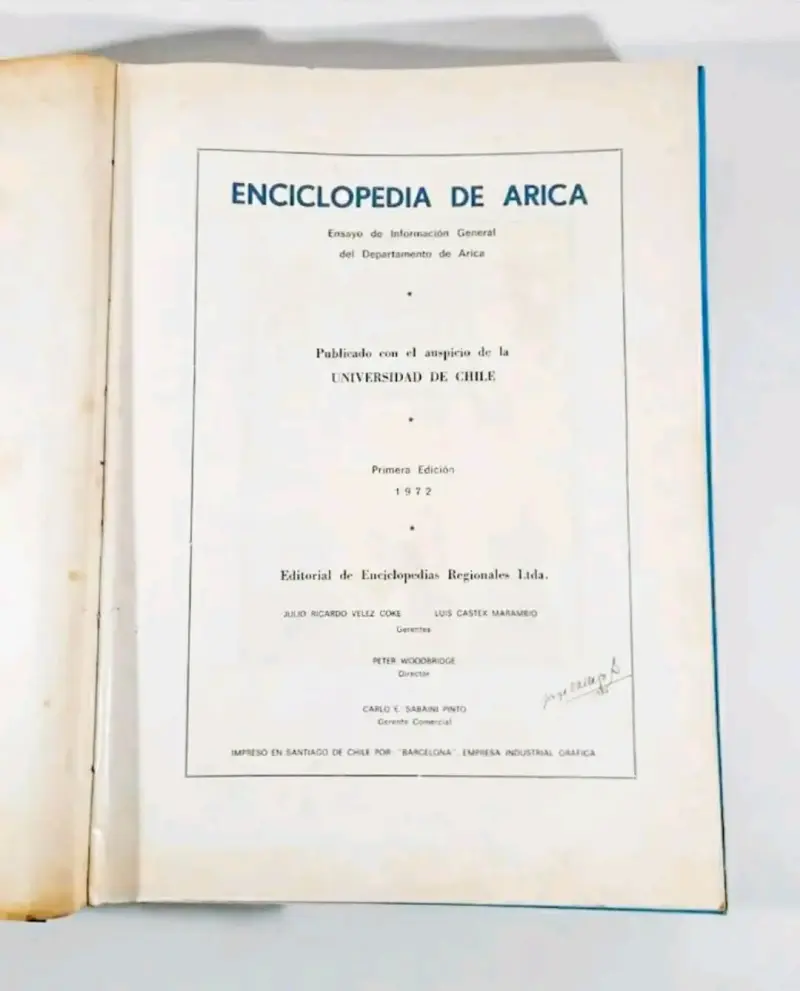 Enciclopedia de Arica. 1972. - 3