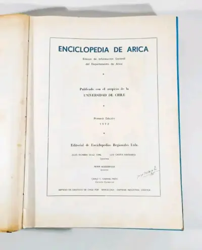 Enciclopedia de Arica. 1972. - miniatura 3