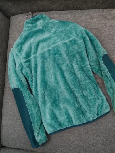 Chaqueta polar verde Latitude con bolsillo - miniatura 3