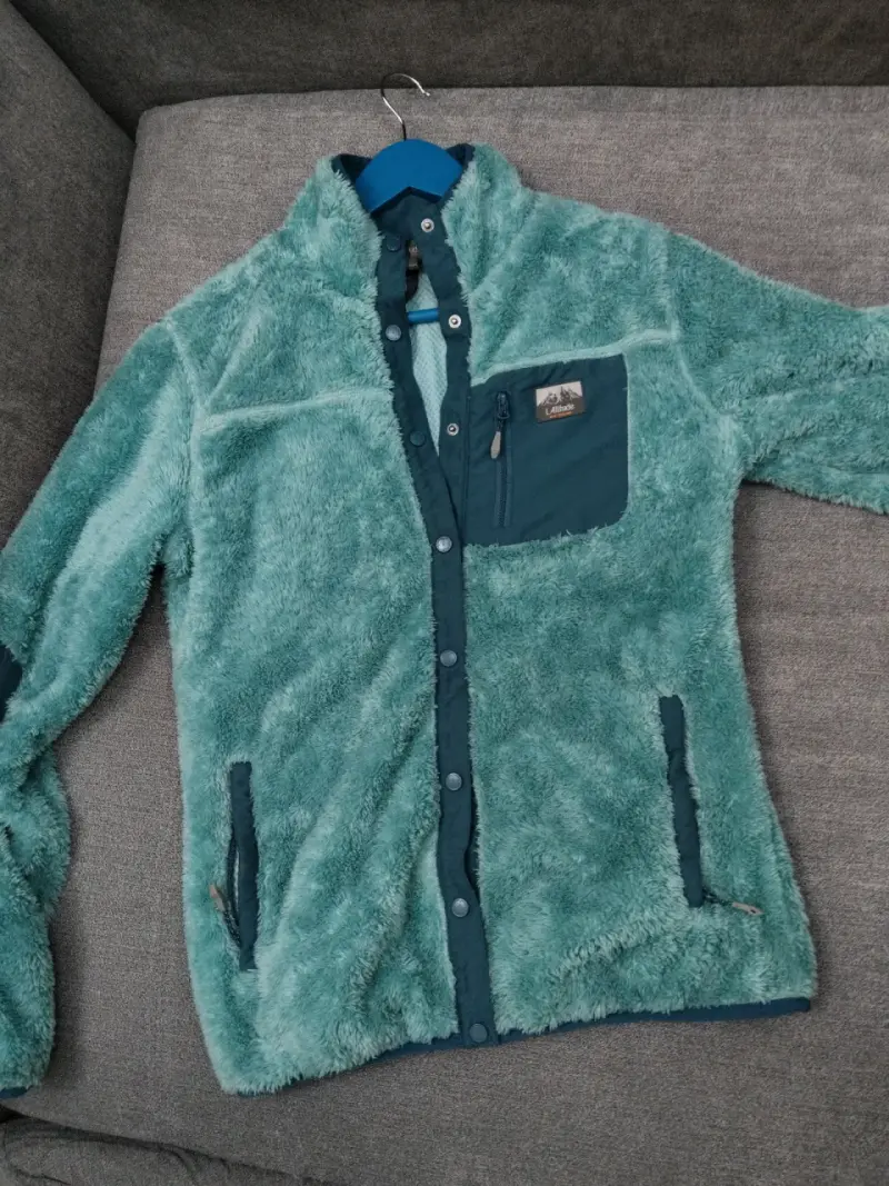 Chaqueta polar verde Latitude con bolsillo - 4