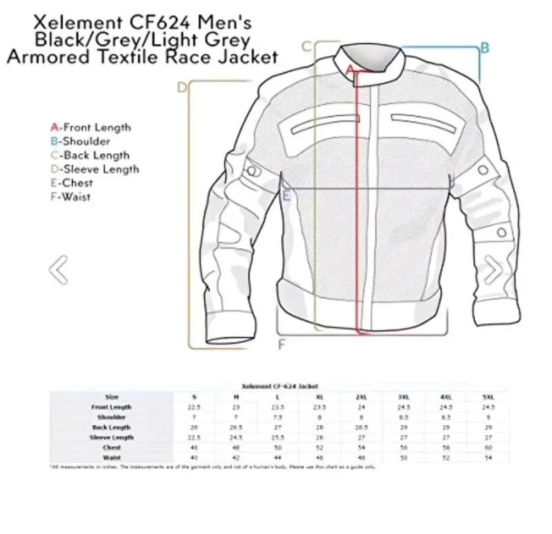 Chaqueta de moto impermeable negra y gris - 2