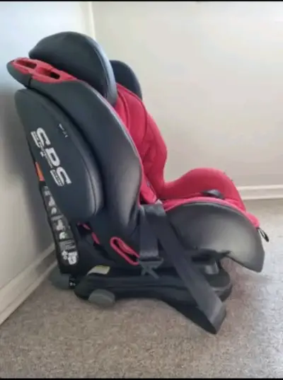 Silla de auto Infanti roja con sistema SPS - miniatura 3