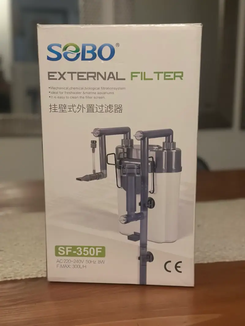 Filtro externo para acuario SOBO SF-350F - 1