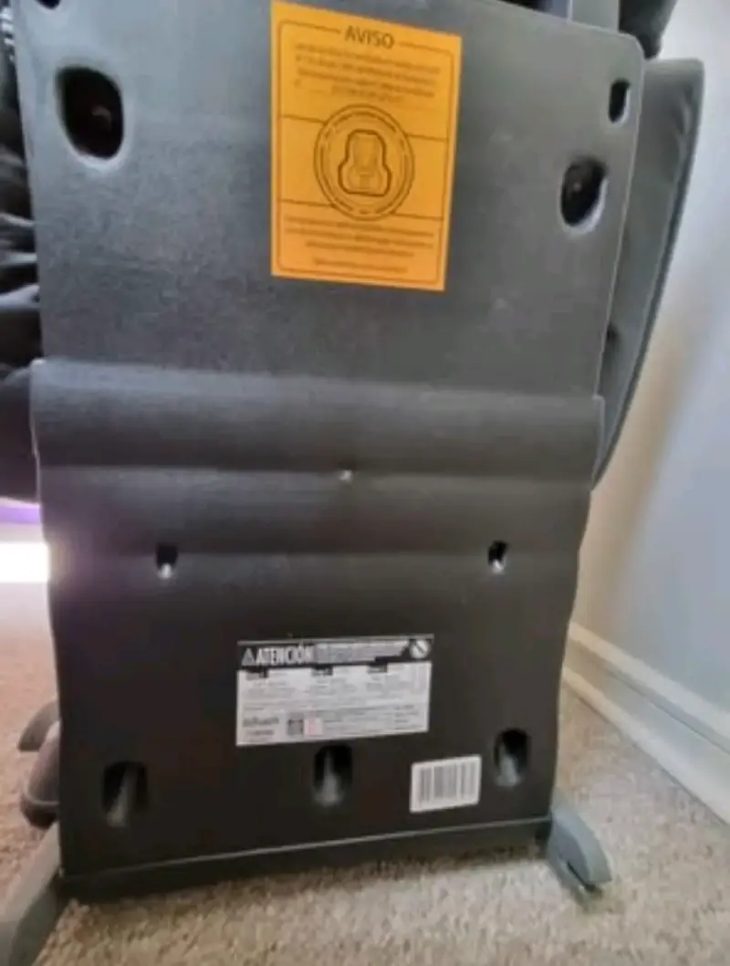 Silla de auto Infanti roja con sistema SPS - 5