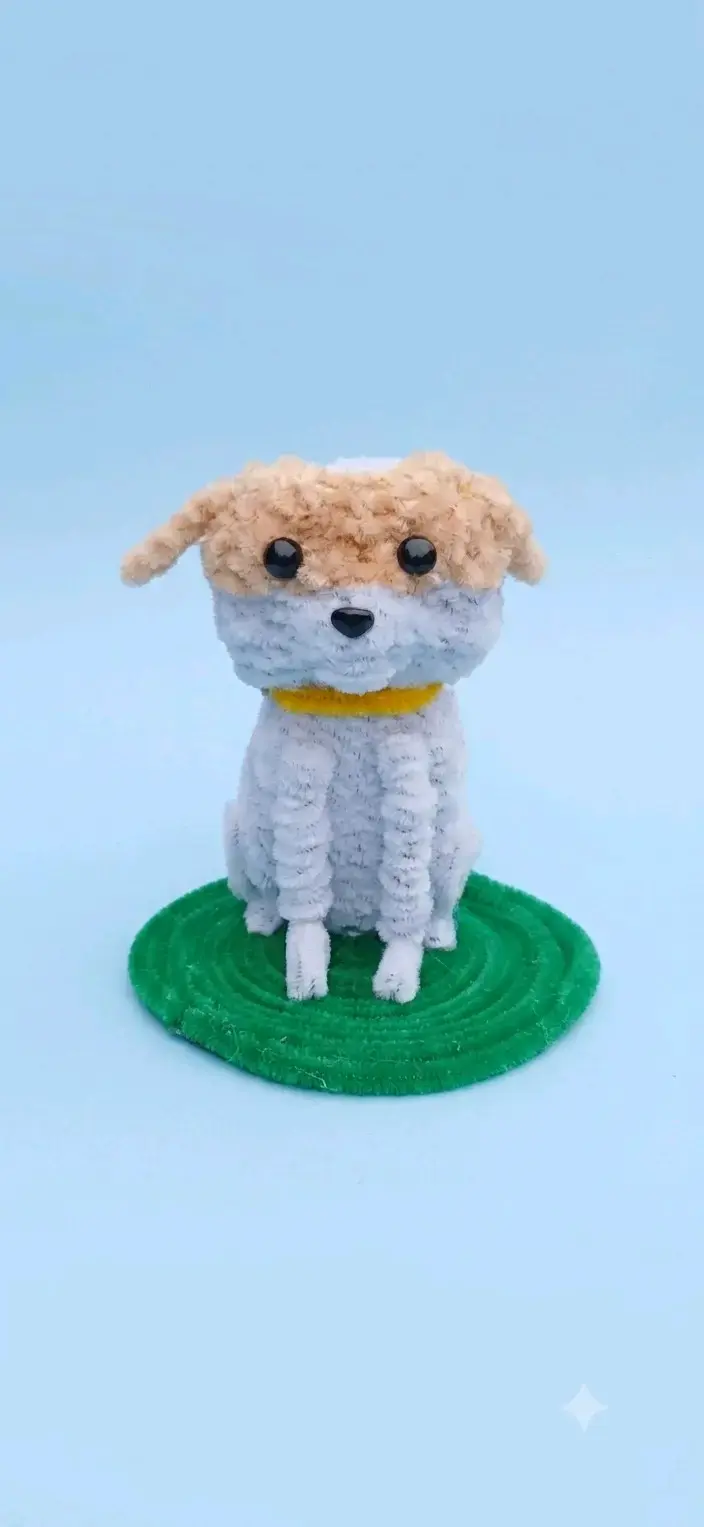 Figuras de animales hechas a mano en limpiapipas - 1