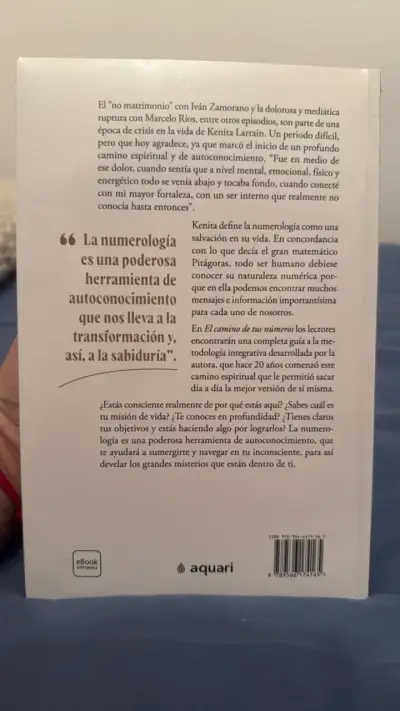 Libro 'El Camino De Tus Números' de Kenita Larraín - miniatura 2
