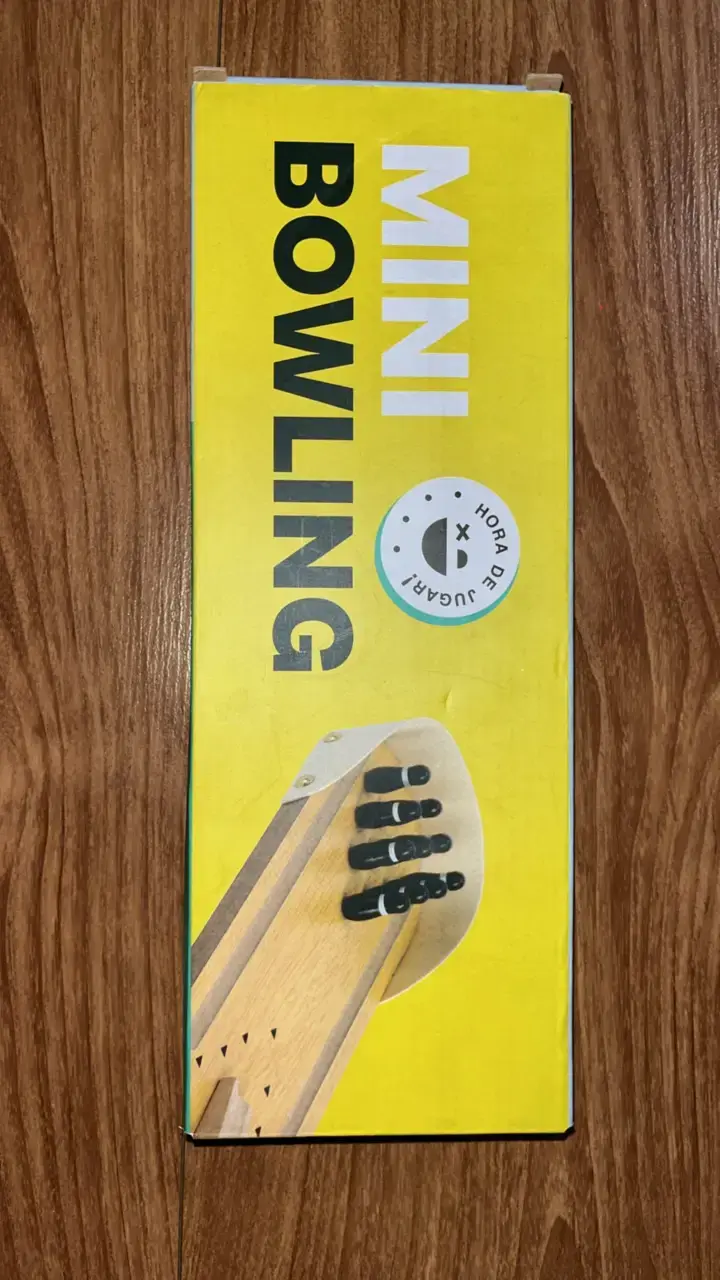 Juego de Mini Bowling de Madera - 2