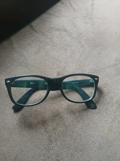 Lentes de lectura Ray-Ban negros unisex - miniatura 1