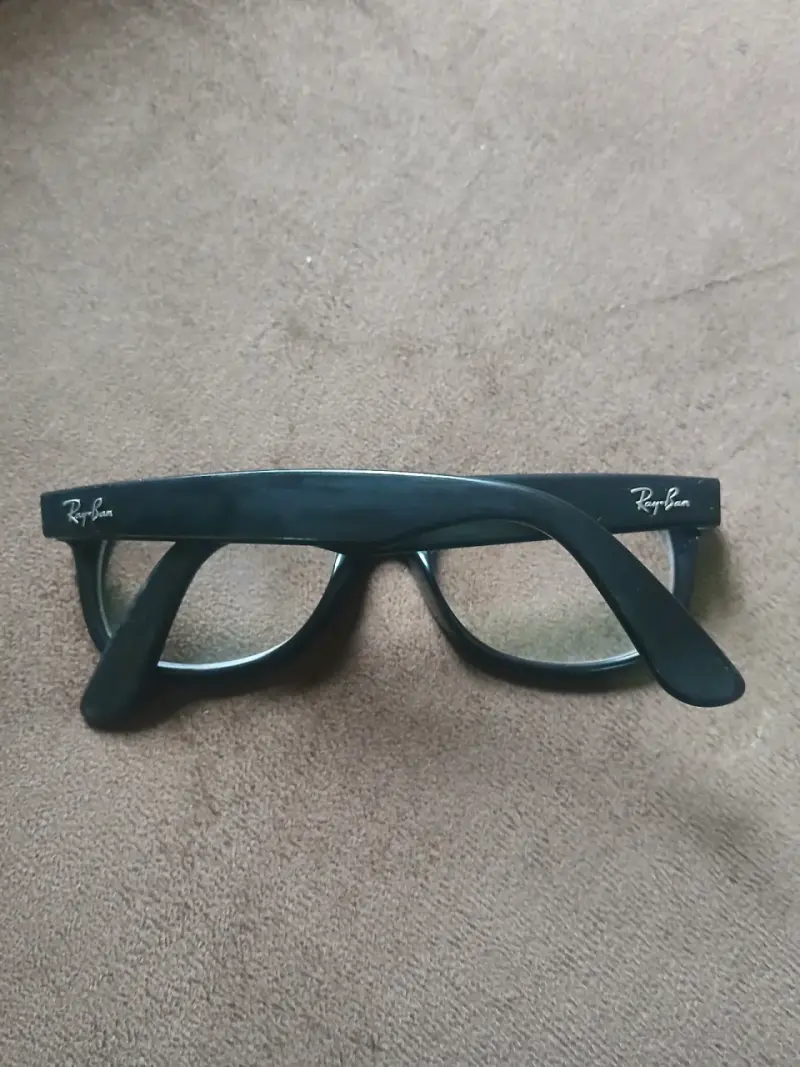 Lentes de lectura Ray-Ban negros unisex - 2