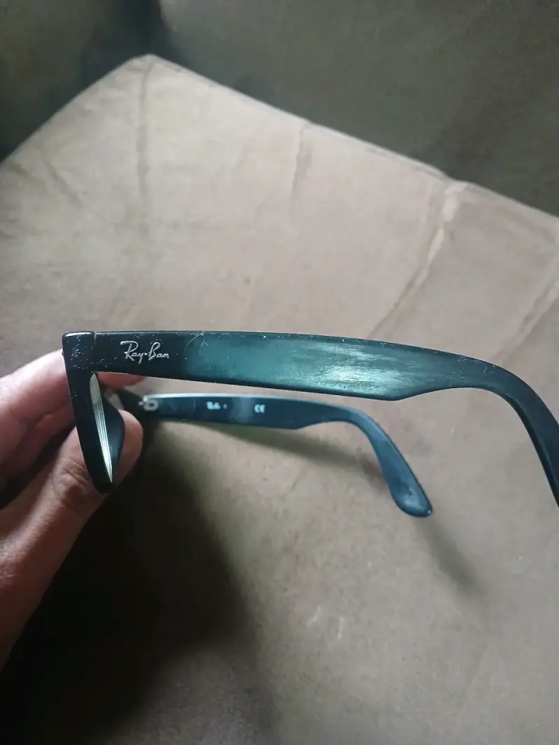 Lentes de lectura Ray-Ban negros unisex - 5