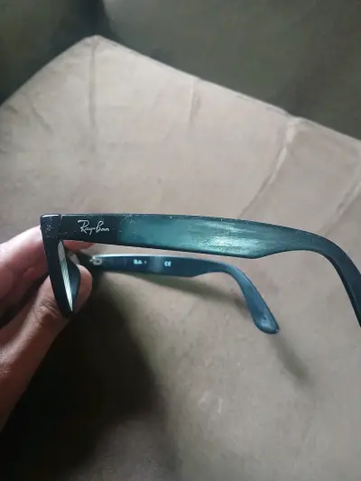 Lentes de lectura Ray-Ban negros unisex - miniatura 5