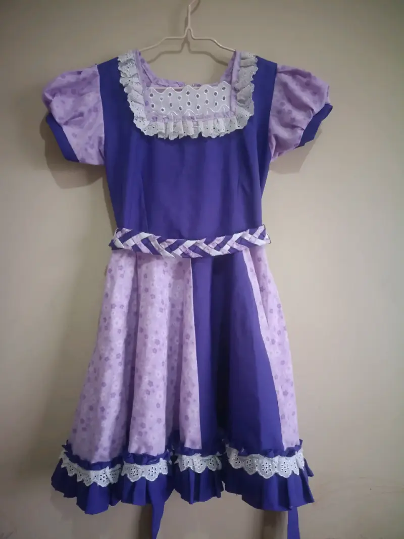 Vestido huasita talla 4/6 - 1