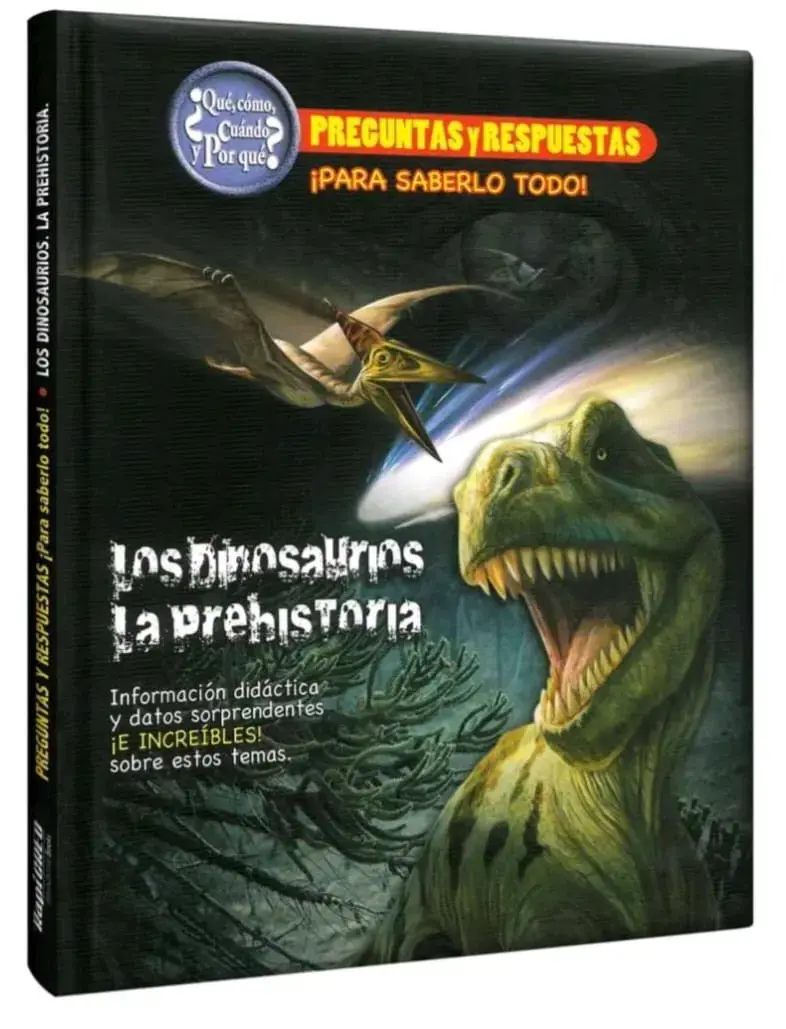 Libro Preguntas y Respuestas sobre Dinosaurios y Prehistoria