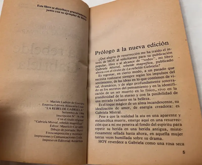 'La rebelde Gabriela' de Matilde Ladrón de Gu - 3