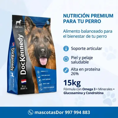 Alimento Premium para Perros DocKennedy 15kg - miniatura 1