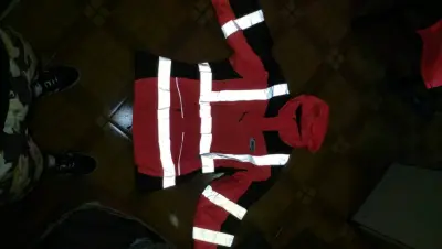 Chaqueta de seguridad reflectante naranja - miniatura 2