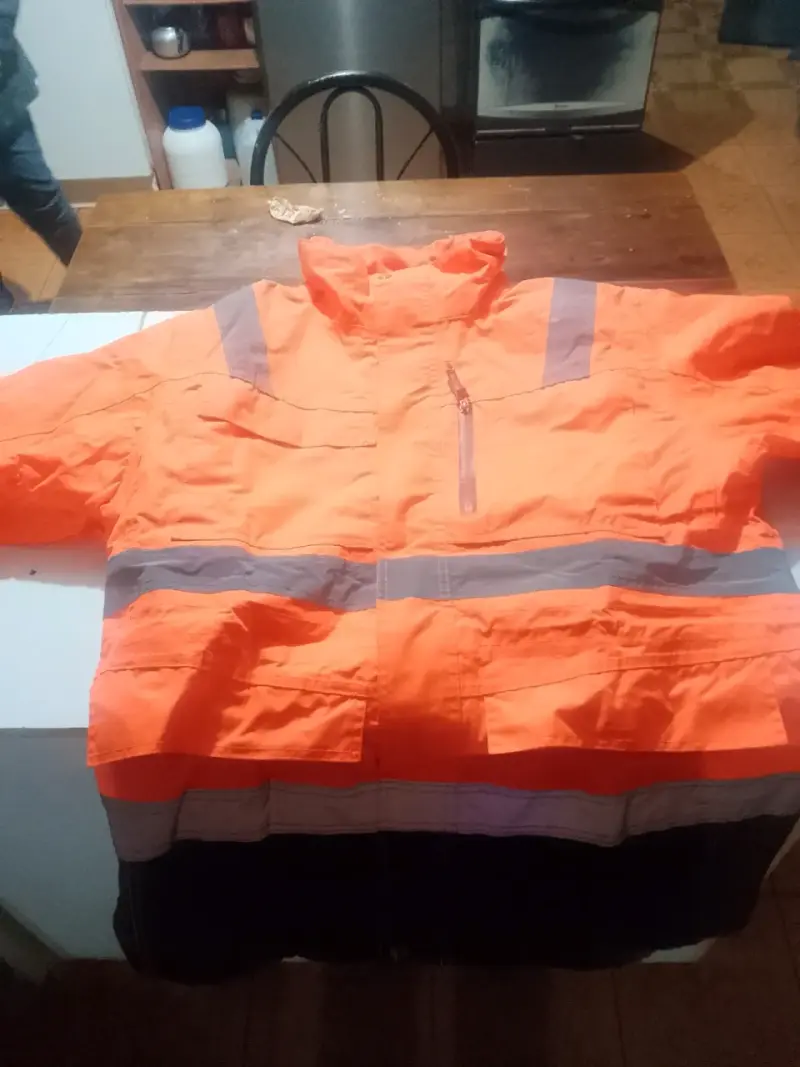 Chaqueta de seguridad reflectante naranja - 4