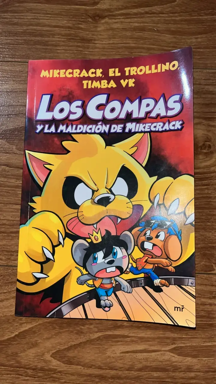 Libro Los Compas y la Maldición de Mikecrack