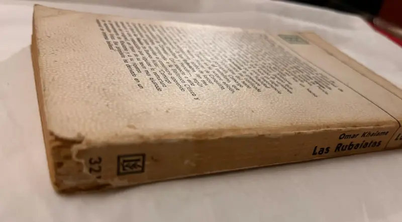 Libro Las Rubaiatas de Omar Khaiame - 3