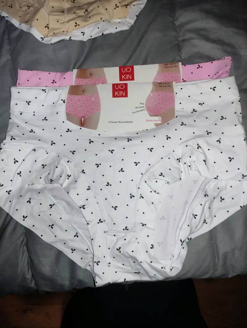 Pack de calzones Uokin talla XXL con diseño floral