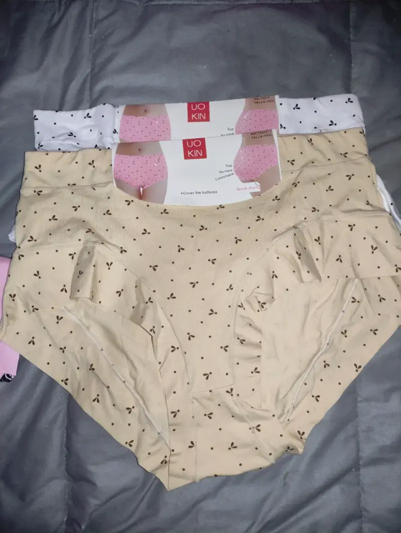 Pack de calzones Uokin sin costuras XXXL