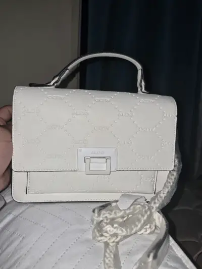 Cartera blanca de mano Aldo - miniatura 1