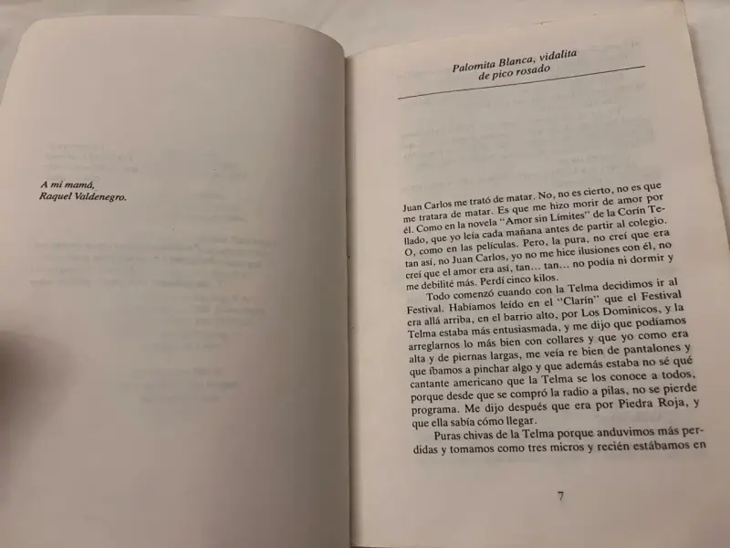 Libro 'Palomita Blanca' de Enrique Lafourcade - 3