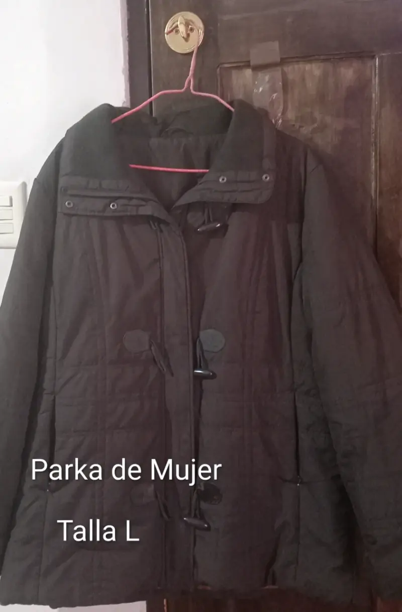 Parka de Mujer con Capucha Talla XL - 3