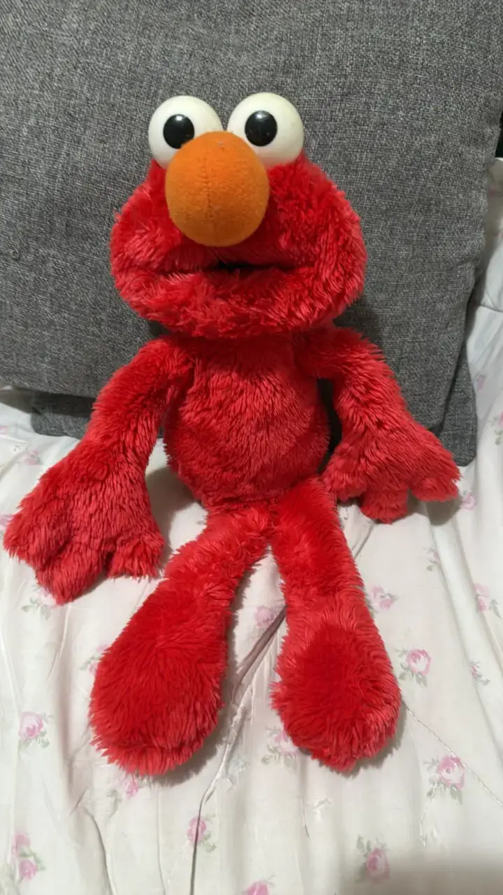 Peluche de Elmo de Plaza Sésamo